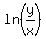 ln%28y%2Fx%29