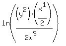 ln+%28%28y%5E2%29%28x%5E1%2F2%29%2F%282w%5E9%29%29