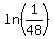ln+%281%2F48%29