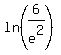 ln+%286%2Fe%5E2%29