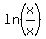 ln+%28x%2Fx%29