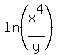 ln+%28x%5E4%2Fy%29