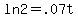 ln+2+=+.07t