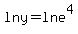 ln+y+=+ln+e%5E4++