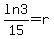 ln3%2F15=r