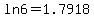 ln6=1.7918