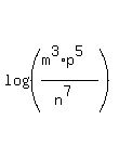 log%28%28%28m%5E3%2Ap%5E5%29%2F%28n%5E7%29%29%29