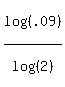 log%28%28.09%29%29%2Flog%28%282%29%29