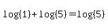 log%28%281%29%29%2Blog%28%285%29%29=log%28%285%29%29