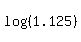 log%28%281.125%29%29