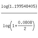 log%28%281.199548405%29%29%2Flog%28%281%2B0.0808%2F2%29%29