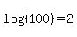 log%28%28100%29%29=2