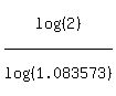 log%28%282%29%29%2Flog%28%281.083573%29%29