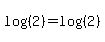 log%28%282%29%29=log%28%282%29%29%29