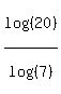 log%28%2820%29%29%2Flog%28%287%29%29