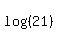 log%28%2821%29%29