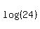 log%28%2824%29%29