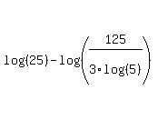 log%28%2825%29%29-log%28%28125%2F3log%28%285%29%29%29%29