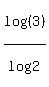 log%28%283%29%29%2Flog%282%29