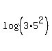 log%28%283%2A5%5E2%29%29