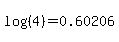 log%28%284%29%29=0.60206
