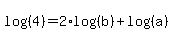 log%28%284%29%29=2%2Alog%28%28b%29%29%2Blog%28%28a%29%29