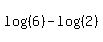log%28%286%29%29-log%28%282%29%29