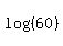 log%28%2860%29%29