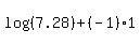 log%28%287.28%29%29%2B%28-1%29%2A1