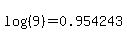 log%28%289%29%29=0.954243