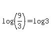 log%28%289%2F3%29%29+=+log%283%29