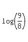 log%28%289%2F8%29%29