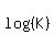log%28%28K%29%29