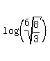 log%28%28root%286%2C+8%2F3%29%29%29