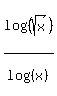 log%28%28sqrt%28x%29%29%29%2Flog%28%28x%29%29