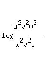 log%28%28u%5E2v%5E2w%5E2%29%2F%28w%5E2v%5E2u%29%29