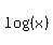 log%28%28x%29%29