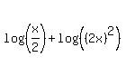 log%28%28x%2F2%29%29%2Blog%28%28%282x%29%5E2%29%29