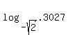 log%28-sqrt%282%29%2C+.3027%29