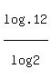log%28.12%29%2Flog%282%29