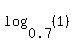 log%280.7%2C+%281%29%29