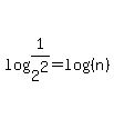 log%281%2F2%5E2%29=log%28%28n%29%29