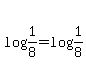 log%281%2F8%29+=+log%281%2F8%29