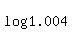 log%281.004%29