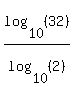 log%2810%2C%2832%29%29%2Flog%2810%2C%282%29%29