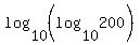 log%2810%2C%28log%2810%2C200%29%29%29+