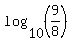 log%2810%2C+%289%2F8%29%29