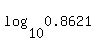 log%2810%2C0.8621%29