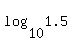 log%2810%2C1.5%29