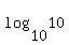 log%2810%2C10%29